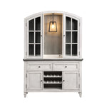 Greyridge Farm Buffet and Hutch - Grey, White
