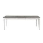 Greyridge Farm Extendable Dining Table - Grey, White