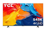 TCL 85" S45K Series 4K UHD HDR LED Smart TV with Google TV – 85S45K