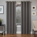 Carnelian Drapery Panel (84 x 54) - Charcoal