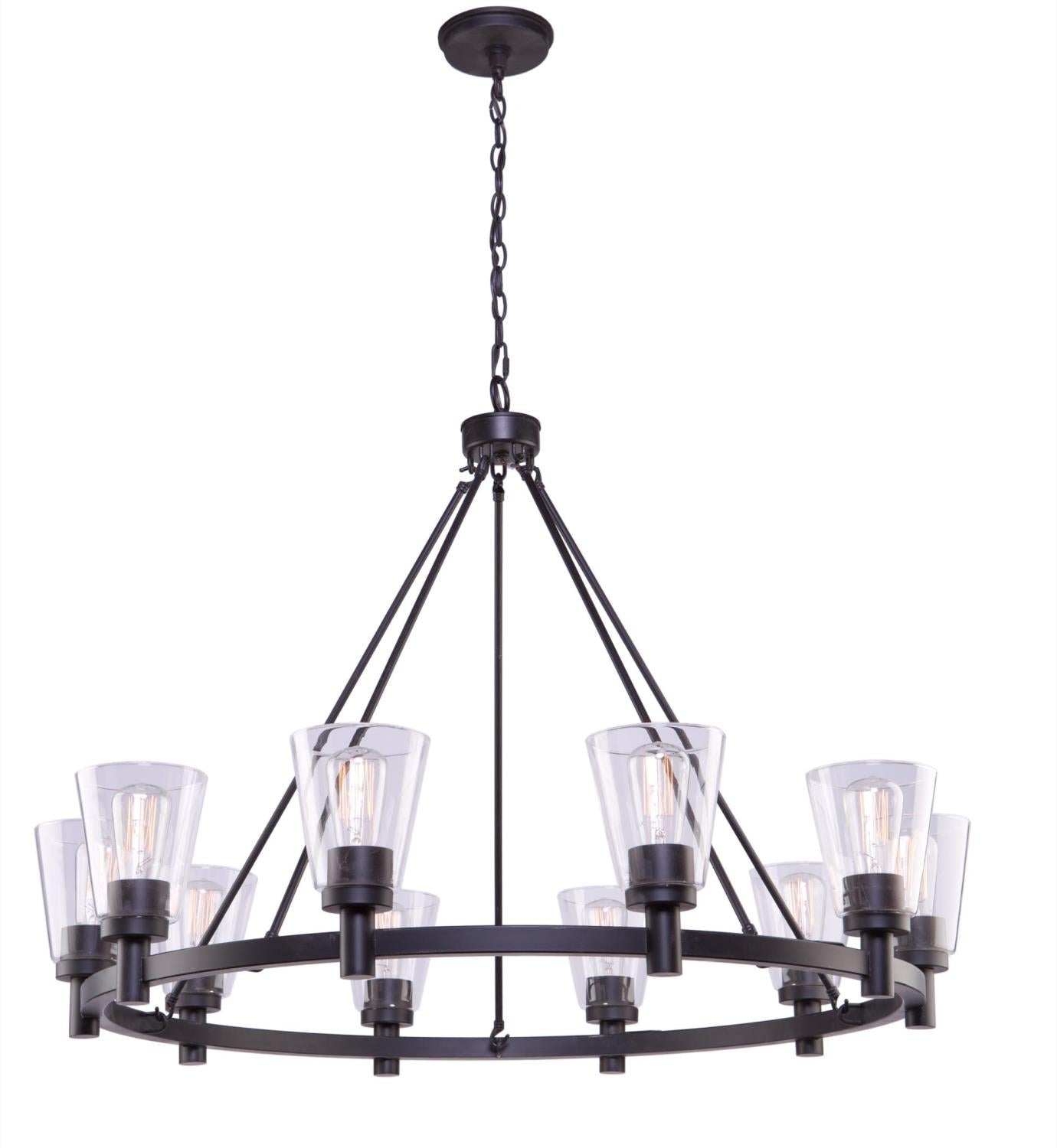 Clarence AC10760OB Chandelier Leon's
