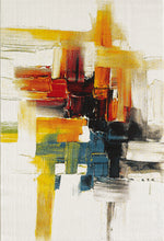 Merinos Diamond 6'6" x 9'5" Area Rug - Abstract