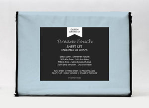 Cotton House Microfibre Full Sheet Set - Assorted Colours