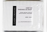 Cotton House Microfibre King Sheet Set - Assorted Colours