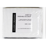Cotton House Microfibre Full Sheet Set - Assorted Colours