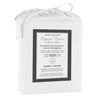Cotton House 100% Organic Cotton Queen Sheet Set - 600 Thread Count White
