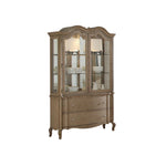 Plumage Hutch and Buffet - Antique Taupe