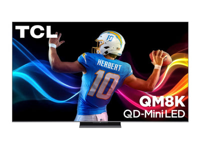 TCL 85" QM8K Series 4K UHD HDR QD-Mini LED Smart TV with Google TV – 85QM8K