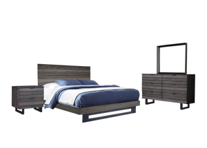 Urban 6-Piece Full Bedroom Package - Graphite