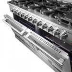 Forno Massimo 60" Stainless Steel Freestanding Double Oven Gas Range (8.64 Cu. Ft.) - FFSGS6239-60