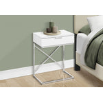 Sienna Side Table - White