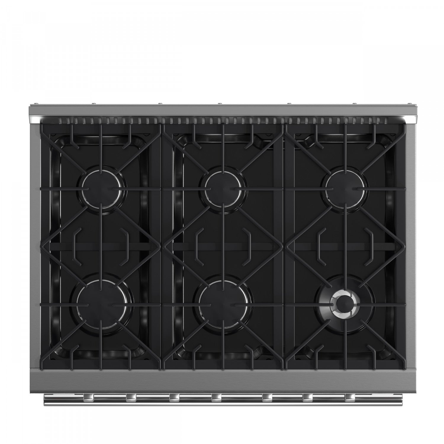 Forno Galiano 36" Stainless Steel Freestanding Gas Range (5.36 Cu. Ft.) - FFSGS6244-36