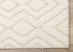 Sasha Soft Diamonds Area Rug - Cream - 7' X 10'