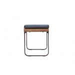 Haldra Upholstered Bench - Black/Brown