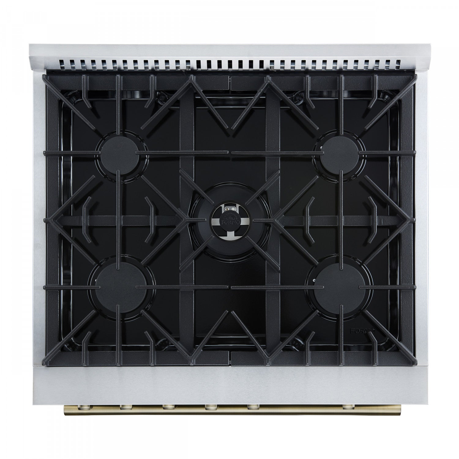 Forno Giovanni 30" Black Freestanding Gas Range (4.32 Cu. Ft.) - FFSGS6274-30BLK