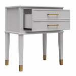 Westerleigh End Table - Dove Grey
