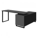 Runo Desk - Modern Grey