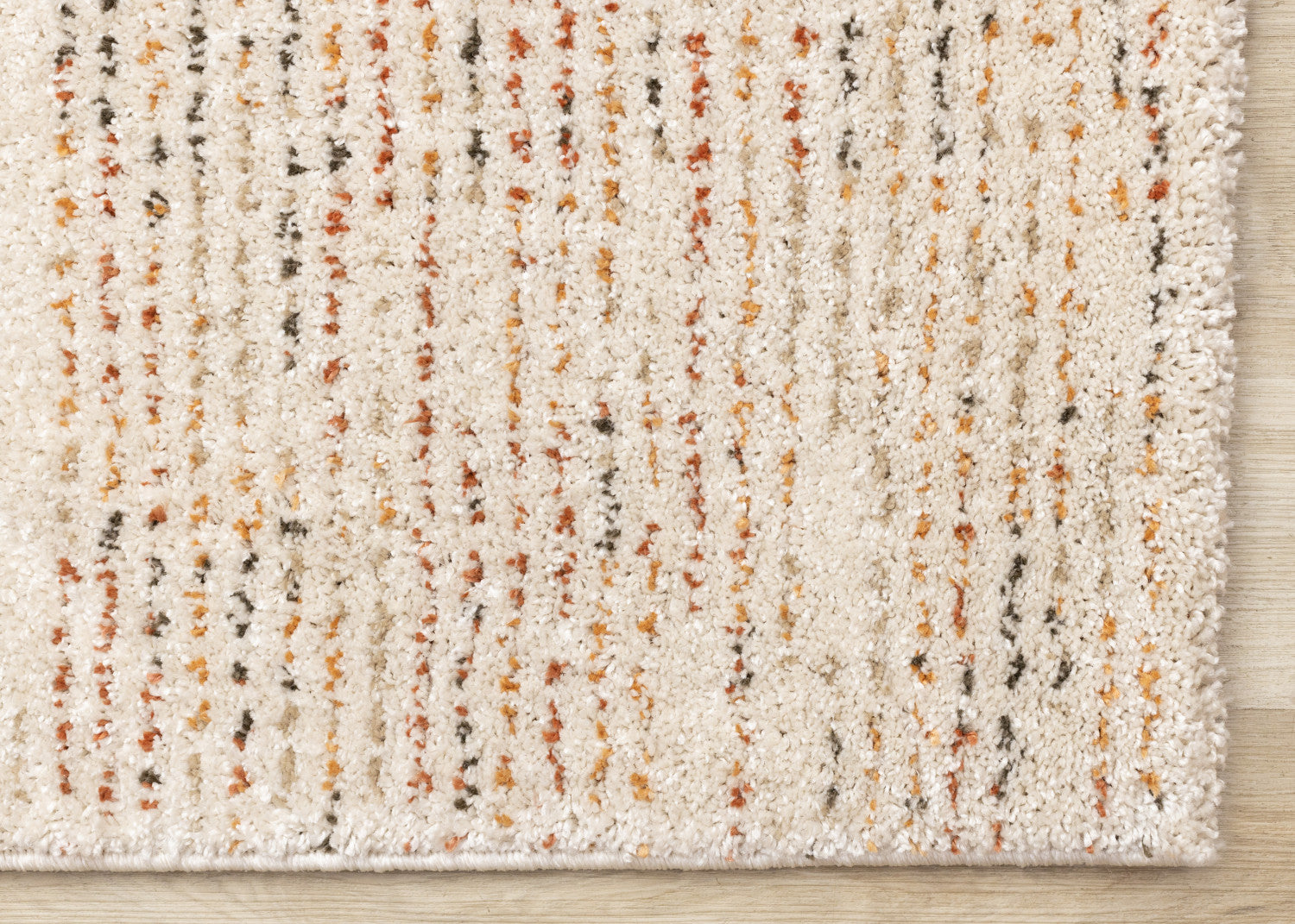 Halle Casual Contemporary Abstract Area Rug - Cream Terra - 5' X 8'