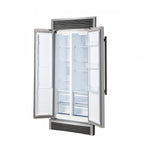 Forno Salerno 33" Stainless Steel Built-in Side-by-Side Refrigerator (15.6 Cu. Ft.) - FFRBI1805-37SG