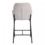 Celon Counter Stool - Corduroy White - Set Of Two