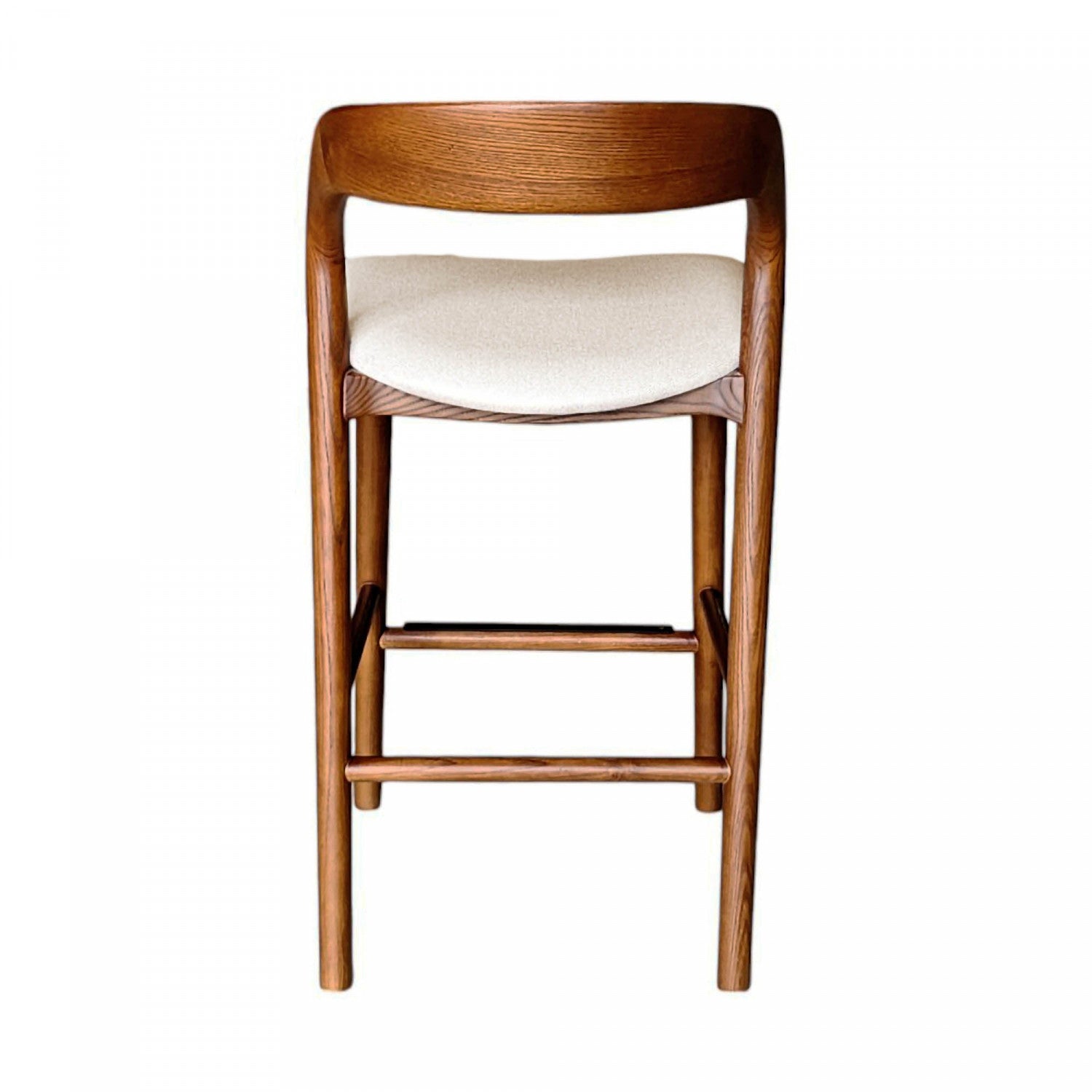 Brivonne Counter Stool - Walnut Frame