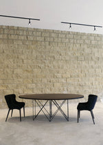 Lunvik Dining Chair - Black Velvet - Set of Two