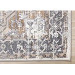 Elegant Traditional Area Rug - Grey Brown - 8' X 11'