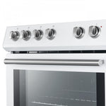 Forno Premium White Kitchen Package with Range, Bottom Freezer Refrigerator, Dishwasher and Range Hood - FBDL-006-03CA