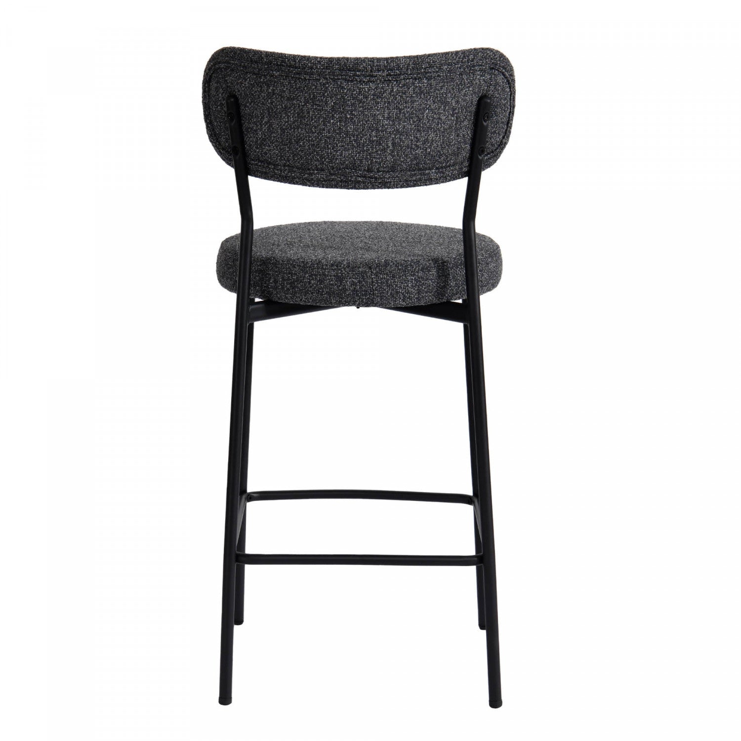 Eldra Counter Stool - Dark Grey - Set of Two