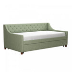 Novogratz Her Majesty Twin Daybed and Trundle - Light Jade