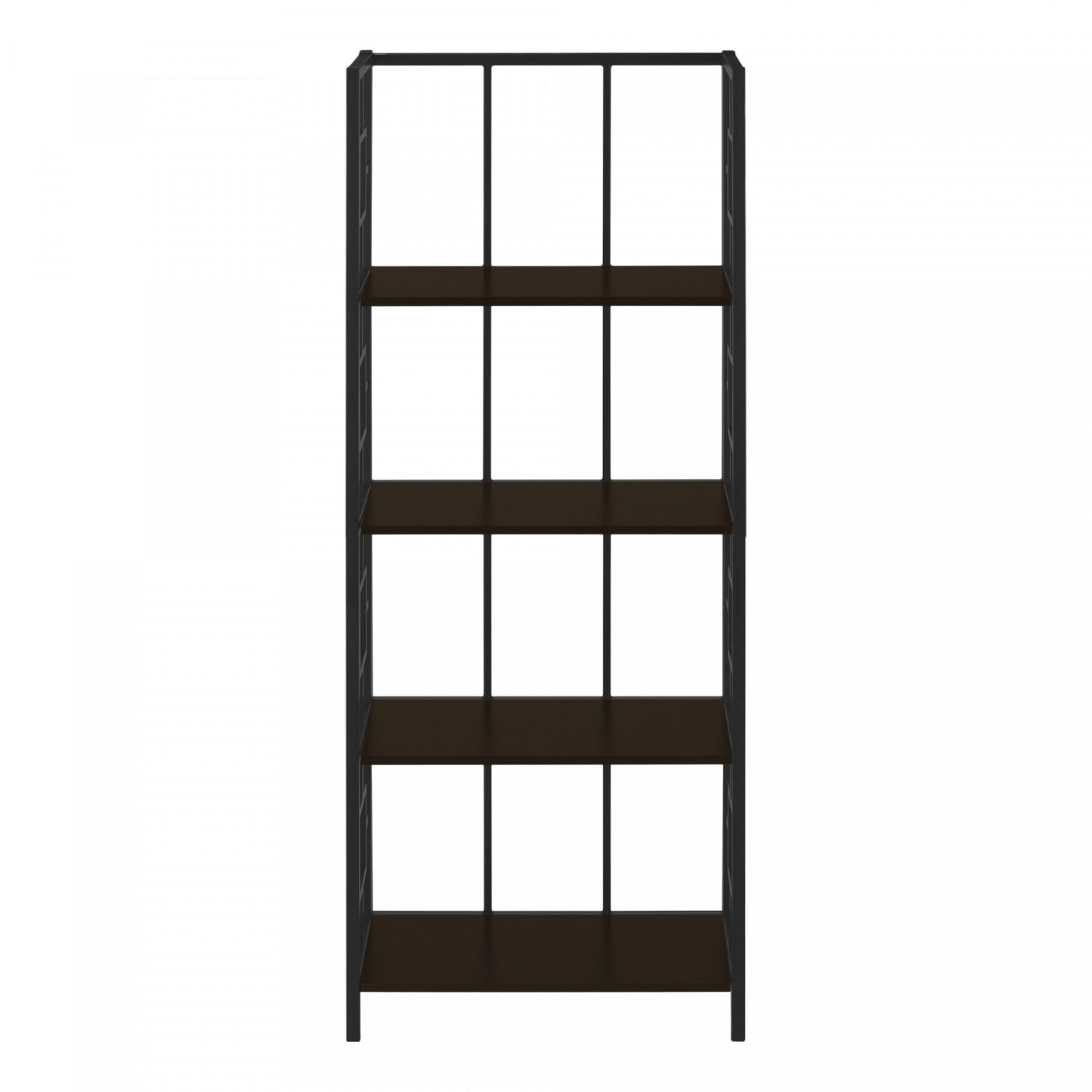 Renna Bookcase - Dark Brown