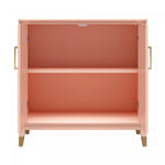 Westerleigh 2-Door Accent Cabinet - Pale Pink