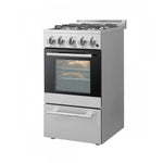 Forno Lamazze 20" Stainless Steel Freestanding Gas Range (2.05 Cu. Ft.) - FFSGS6265-20