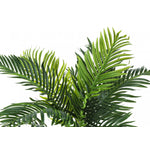 34" Palm Tree With 5" Black Pot - Green