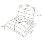 Toby All-foam Armless Chair - Sage