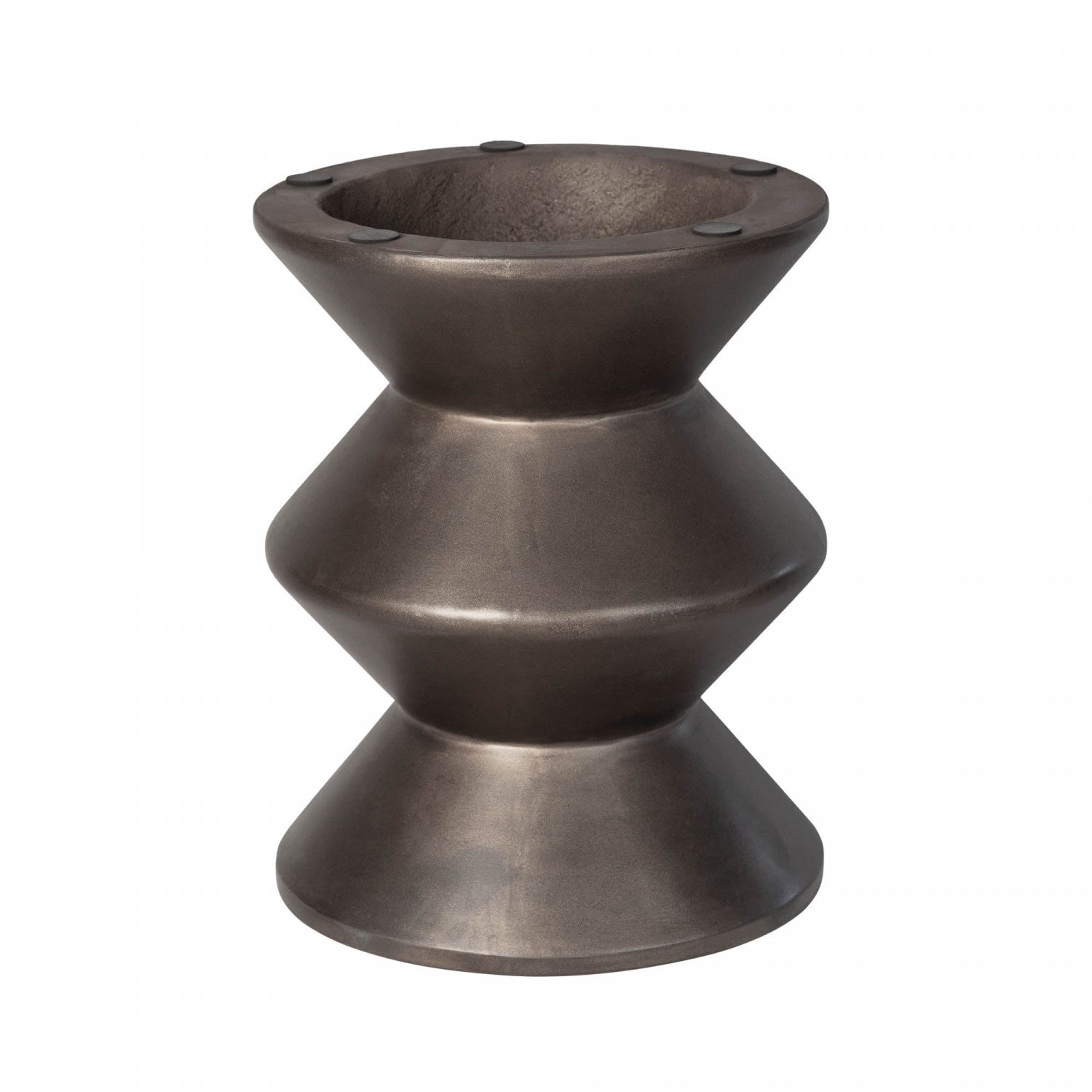 Gavrin Inverted Side Table - Bronze