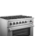 Forno Marco 36" Stainless Steel Freestanding Gas Range (5.36 Cu. Ft.) - FFSGS6277-36