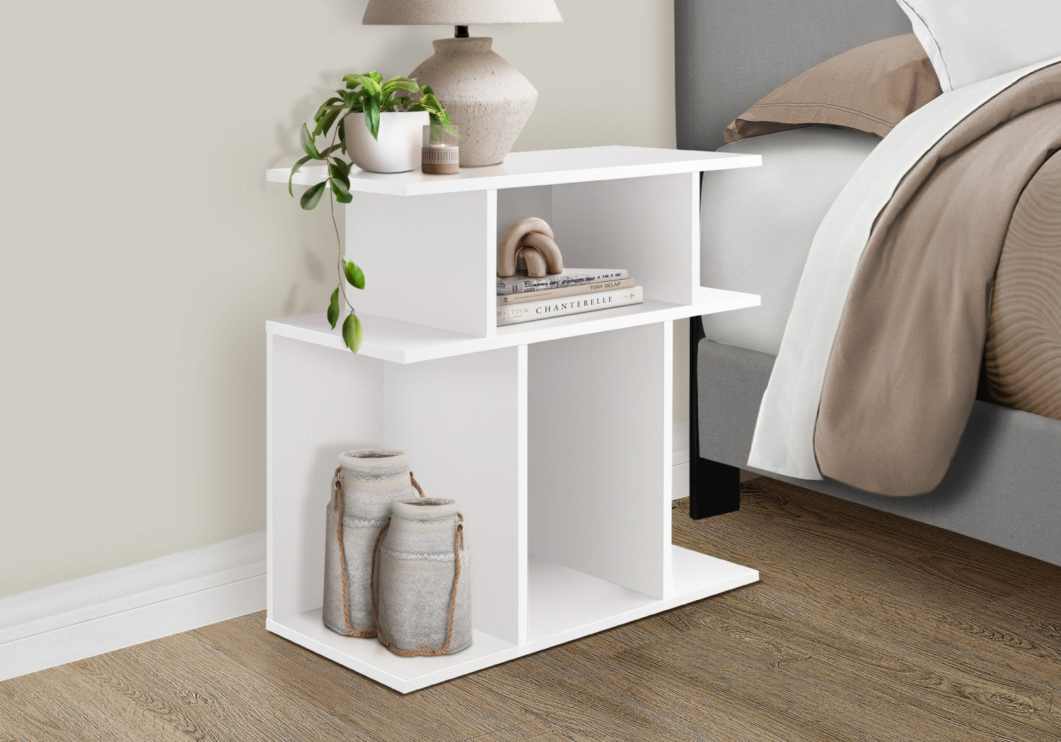 Seville Side Table - White