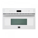 Forno Oliena White 30" Built-In Microwave Convection Oven (1.6 Cu. Ft.) - FMWDR3093-30WHT