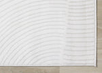 Hillary Modern Swirls Area Rug - Cream - 8' X 11'