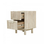 Humbach Night Table - White Washed Natural