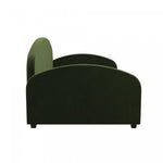 Moon Upholstered Twin Daybed - Olive Green Velvet
