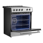Forno Leonardo Stainless Steel Slide-In Induction Range (5.0 Cu. Ft.) - FFSIN0982-30
