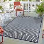 Cabana Casual Indoor/Outdoor Rug - 6' x 9' - Blue