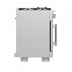 Forno Capriasca 36" Stainless Steel French Door Freestanding Gas Range with Air Fry (5.36 Cu. Ft.) - FFSGS6460-36