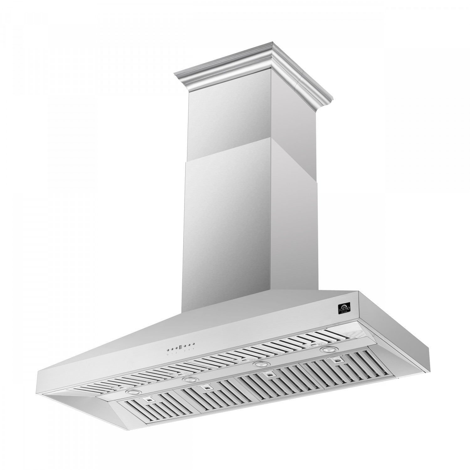Forno Coppito Stainless Steel 60" 1200 CFM Island Range Hood - FRHIS5129-60