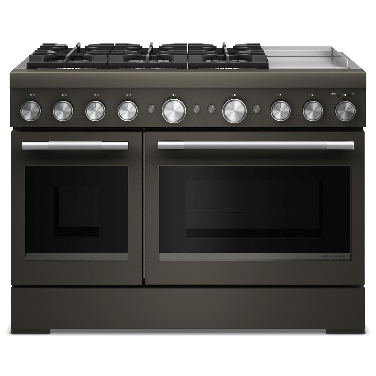 KitchenAid Black Ore Slide-In Range (6 cu. ft.) - KFDD948SBE