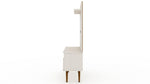 Otuken 35" TV Stand and Panel Set - Off White