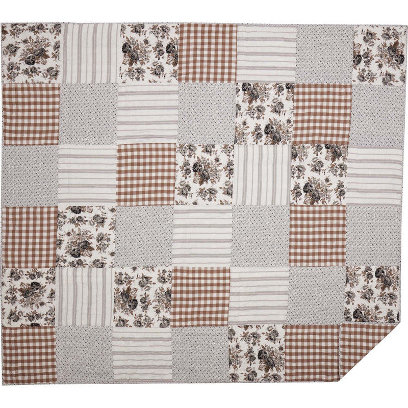 Selena IV King Quilt - Floral Patch