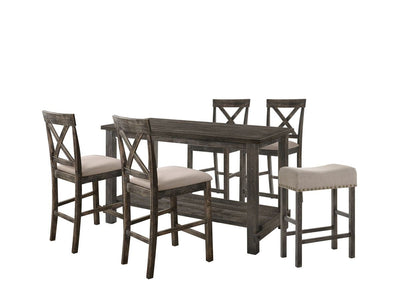 Ovo 7-Piece Counter-Height Dining Set